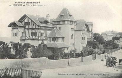 / CPA FRANCE 64 "Biarritz, villa Lou Bascou"