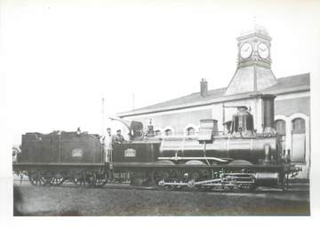 PHOTO LOCOMOTIVE / ALLEMAGNE "Musée de Munich"