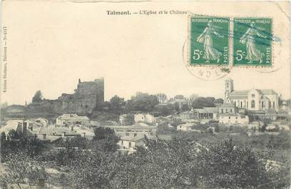 CPA FRANCE 85 "Talmont, le chateau et l'Eglise"