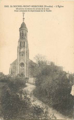 CPA FRANCE 85 "Saint Michel Mont Mercure, l'Eglise"