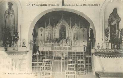 CPA FRANCE 85 "La Tardière, Chapelle de la Brossardière"