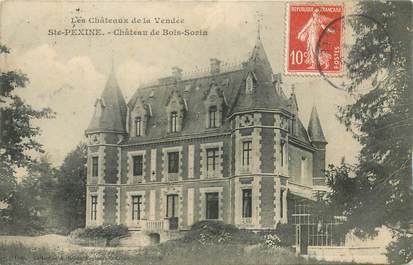 CPA FRANCE 85 "Sainte Pexine, chateau de Bois Sorin"