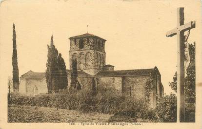 CPA FRANCE 85 "Pouzauges, l'Eglise"