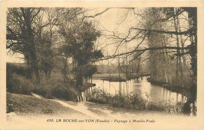 CPA FRANCE 85 "La Roche sur Yon, paysage à Moulin Frais"