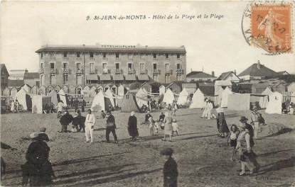 CPA FRANCE 85 "Saint Jean de Monts, Hotel de la Plage"