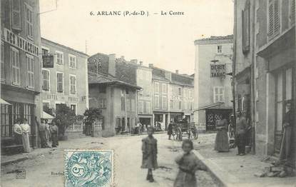 / CPA FRANCE 63 "Arlanc, le centre"