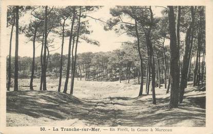 CPA FRANCE 85 "La Tranche sur Mer, la Forêt"