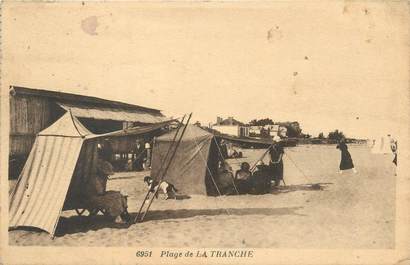 CPA FRANCE 85 "La Tranche sur Mer, la plage"