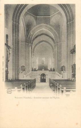 CPA FRANCE 85 "Vouvant, interieur de l'Eglise"