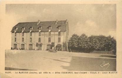 CPA FRANCE 48 "La Bastide, Hotel Terminus"