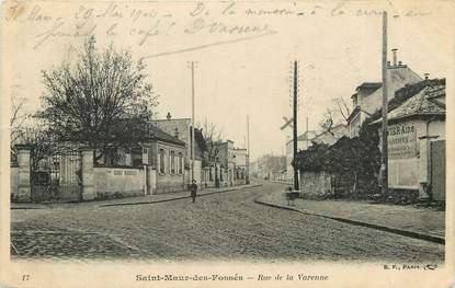 CPA FRANCE 94 "Saint Maur des Fossés, rue de la Varenne"