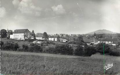 / CPSM FRANCE 63 "Bourg Lastic, école communale et gendarmerie"