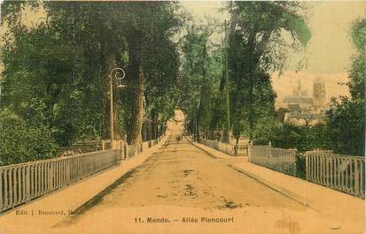 CPA FRANCE 48 "Mende, Allée Piencourt"