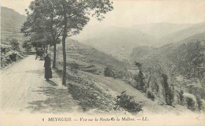 CPA FRANCE 48 "Meyrueis, route de la Malène"