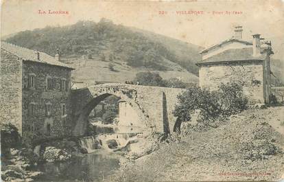 CPA FRANCE 48 "Villefort, Pont Saint Jean"