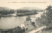 46 Lot CPA FRANCE 46 "Mezels, le pont suspendu"