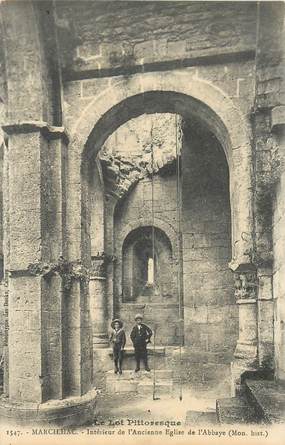 CPA FRANCE 46 "Marcilhac, interieur de l'ancienne Eglise"