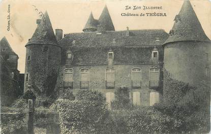 CPA FRANCE 46 "Chateau de Thégra"