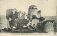 46 Lot CPA FRANCE 46 "Env. de Cahors, ruines du chateau de Roussillon"