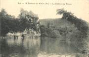 46 Lot CPA FRANCE 46 "Env. de Souillac, le chateau de Pinsac"