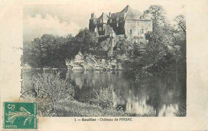 CPA FRANCE 46 "Env. de Souillac, le chateau de Pinsac"