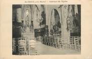 46 Lot CPA FRANCE 46 "Saint Denis Martel, interieur de l'Eglise"