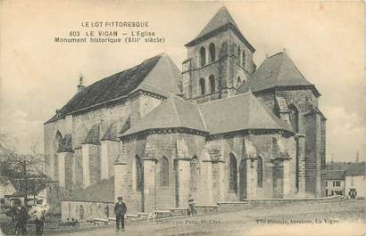 CPA FRANCE 46 "Le Vigan, l'Eglise"