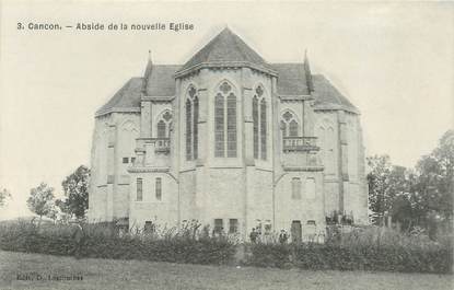 CPA FRANCE 47 "Cancon, Eglise"