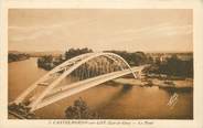 47 Lot Et Garonne CPA FRANCE 47 "Castelmoron sur Lot, le pont"