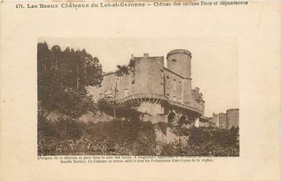 CPA FRANCE 47 "Duras, Chateau des Anciens Ducs"
