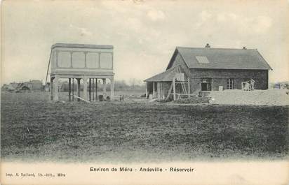 / CPA FRANCE 60 "Environ de Méru, Andeville, réservoir"