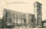 47 Lot Et Garonne CPA FRANCE 47 "Port Sainte Marie, Eglise des Templiers"