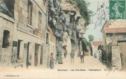 / CPA FRANCE 60 "Gouvieux, les carrières, habitations"