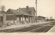 60 Oise / CPA FRANCE 60 "Marseille en Beauvaisis, la gare, le quai"