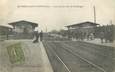 / CPA FRANCE 60 "Estrées Saint Denis, l'arrivée du train de Compiègne"