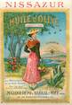 Vieux Papier ETIQUETTE PUBLICITAIRE / HUILE D OLIVE / NICE (06)