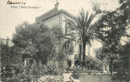 CPA FRANCE 06 "Cannes, villa Petit Paradis"