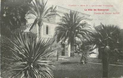 CPA FRANCE 06 "Cannes, villa des Chamoerops"