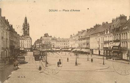 / CPA FRANCE 59 "Douai, place d'Armes"