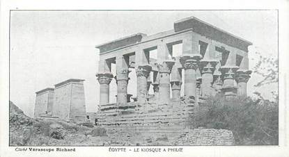 CPA EGYPTE "Le Kiosque à Philoe"