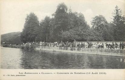 / CPA FRANCE 58 "Clamecy, concours de natation"