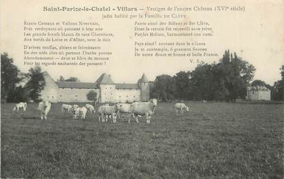/ CPA FRANCE 58 "Saint Parize le Chatel Villars"