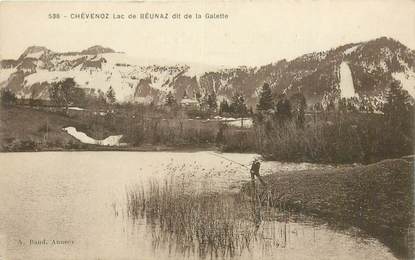 CPA FRANCE 74 "Chévenoz, Lac de Béunaz"