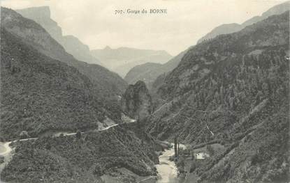 CPA FRANCE 74 "Gorge du Borne"