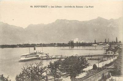 CPA FRANCE 74 "Bouveret, Lac Léman"