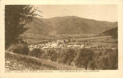 CPA FRANCE 74 "Vallée de Boëge"