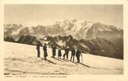 74 Haute Savoie CPA FRANCE 74 "Le Buet, vue sur le Mont Blanc"