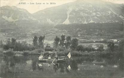 CPA FRANCE 74 "Ayse, les Lacs et le Môle"