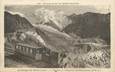 CPA FRANCE 74 "La Rampe du Mont Lachat, le Glacier et l'Aiguille de Bionnassay"
