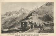 74 Haute Savoie CPA FRANCE 74 "Chemin de fer du Mont Blanc et la glacier de Bionnassay"